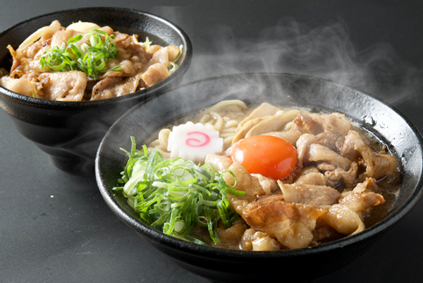 肉玉そば・ミニ旨辛スタミナ丼セット