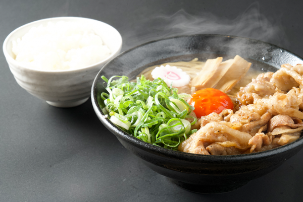 肉玉そば・ご飯セット
